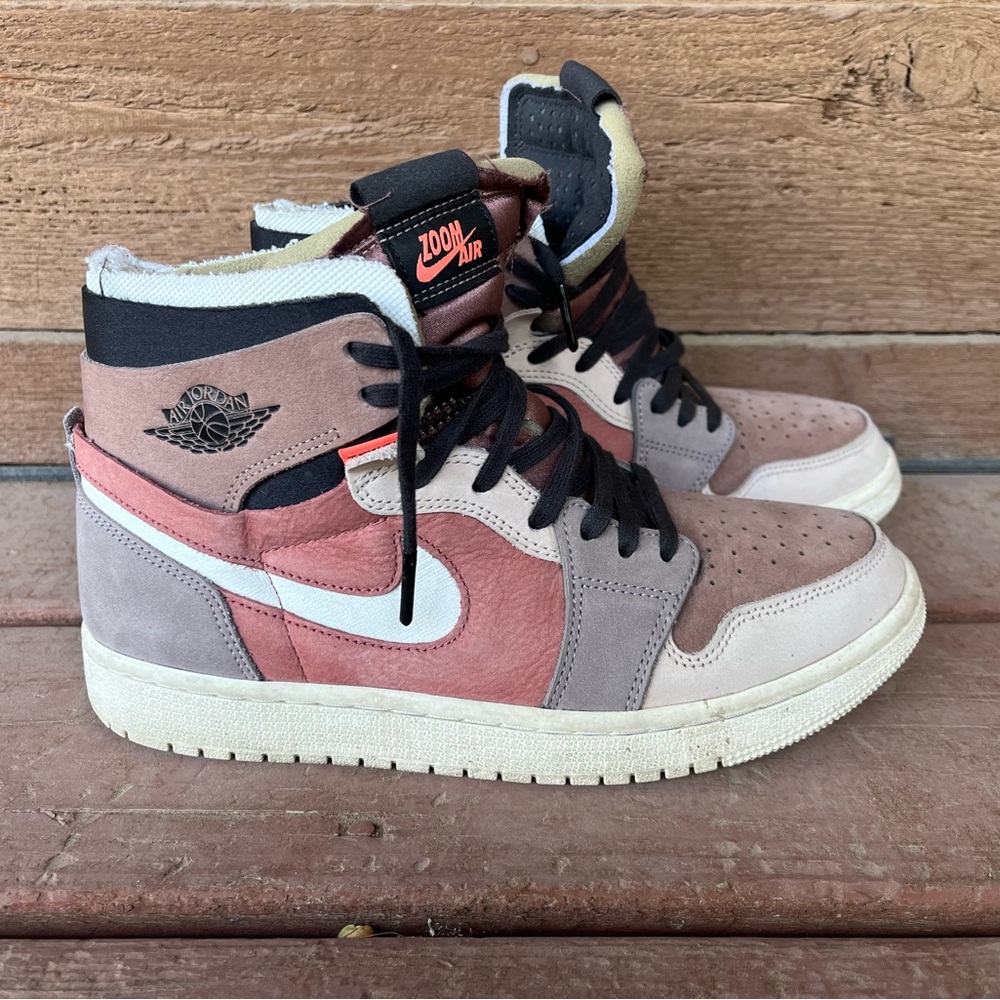 Jordan Women's Athletic Shoes - Pink and Black